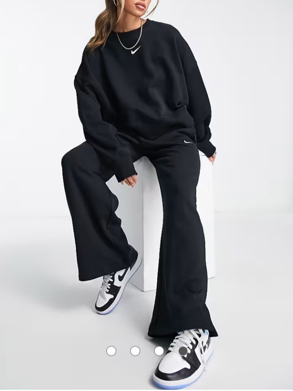 Nike Phoenix Fleece High Waisted Sweatpants - Picture 8 of 9